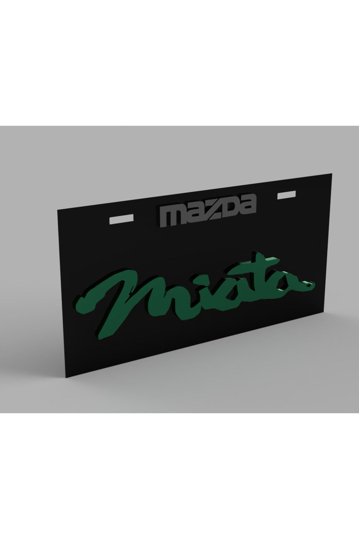 Lucest Mazda Miata Makyaj Plakası (Plastik Aparattır!!!)