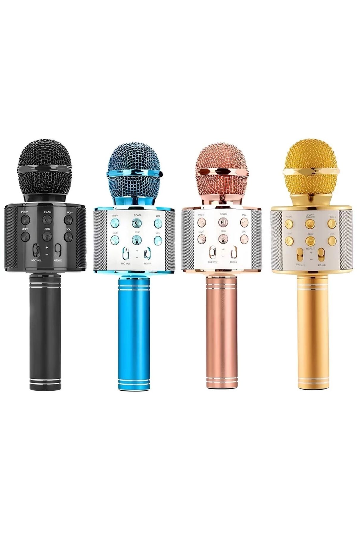 Muhcu Home Eğlenceli Kablosuz Karaoke Mikrofon