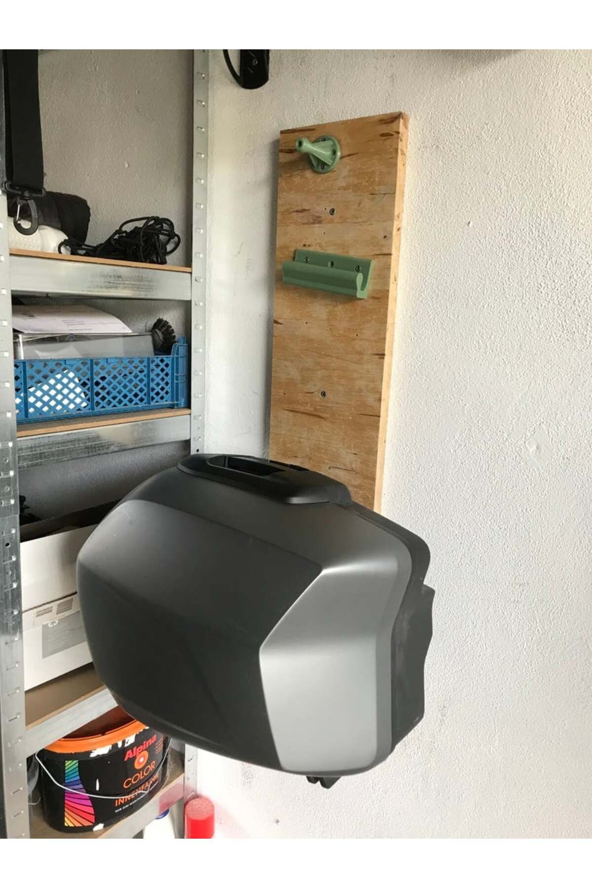 Lucest BMW için Motosiklet Bavul Dağı Kılıf Duvar Braketi (Plastik Aparattır!!!)
