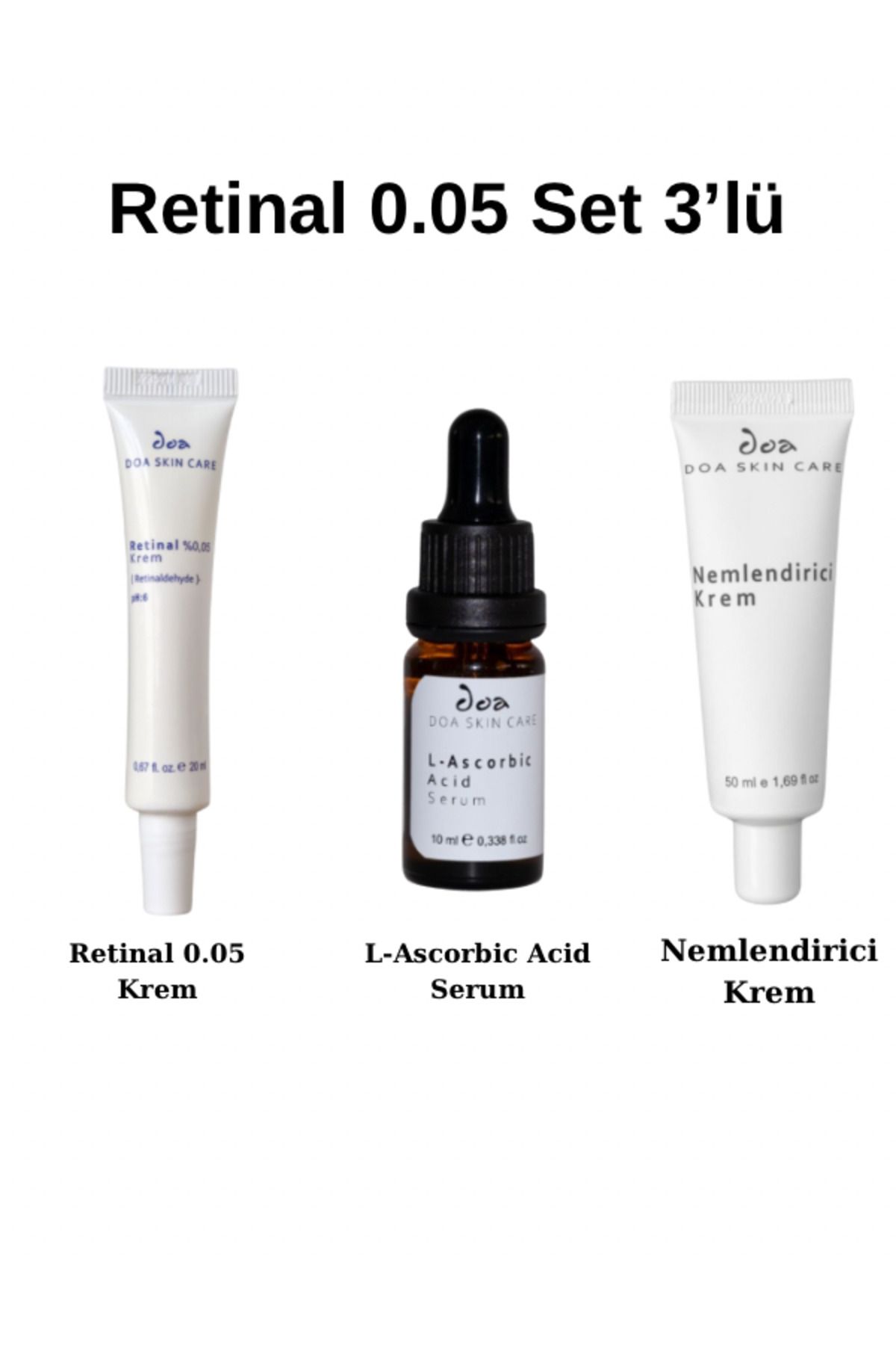 Doa Retinal 0.05 Set 3’lü