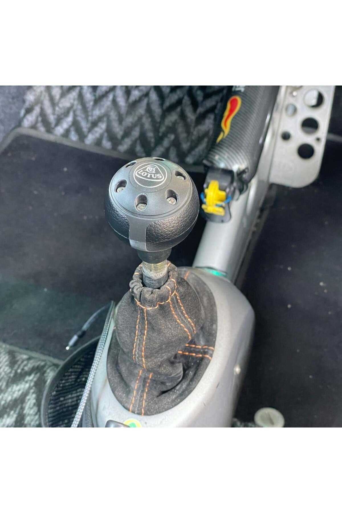 Lucest Lotus Elise için dişli vites düğmesi (M10x1.5) (Plastik Aparattır!!!)