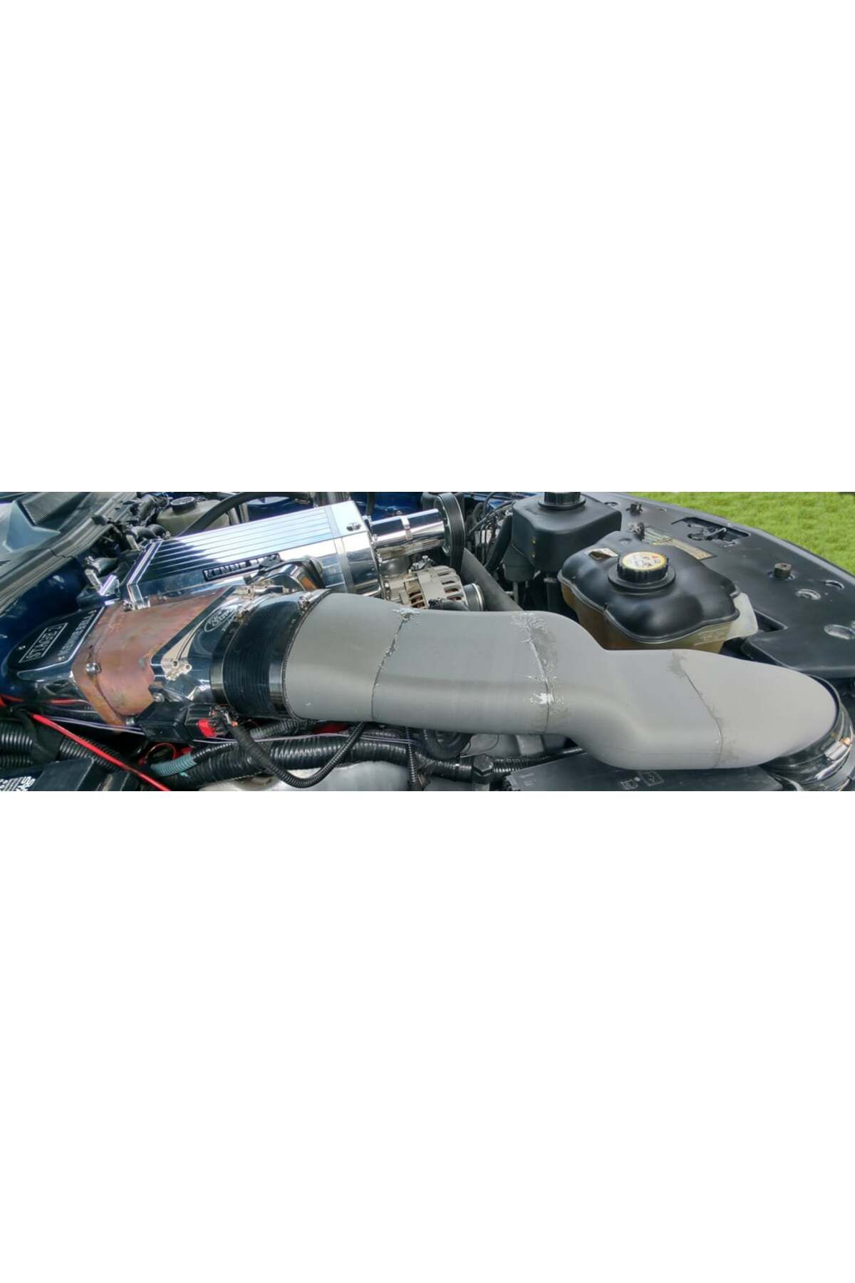 Lucest Kenne Bell 2.6L Süper Şarj Cihazı Gaz Kelesi Gövde Adaptörü (Plastik Aparattır!!!) Uyumlu