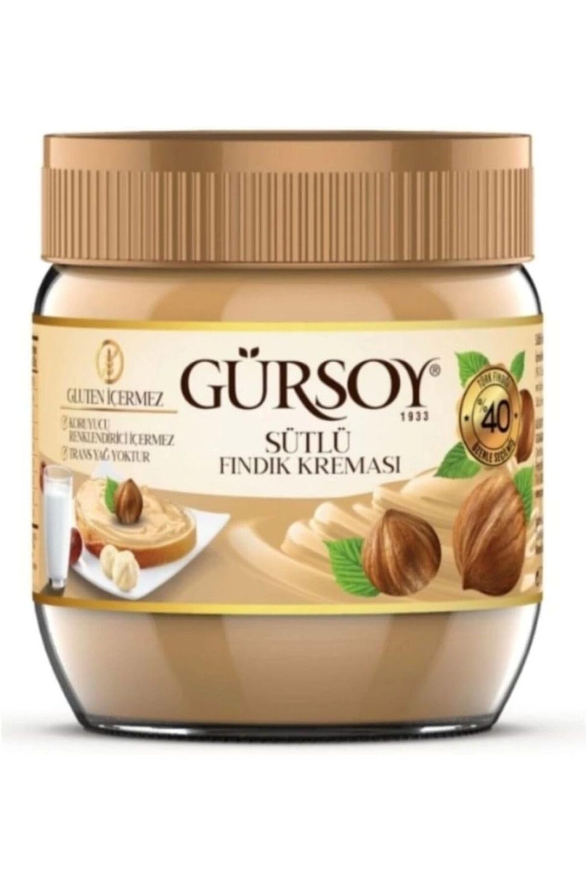 Mu Art Ahşap Mrt Sütlü Fındık Kreması 400g Cam Kavanoz Art 871301