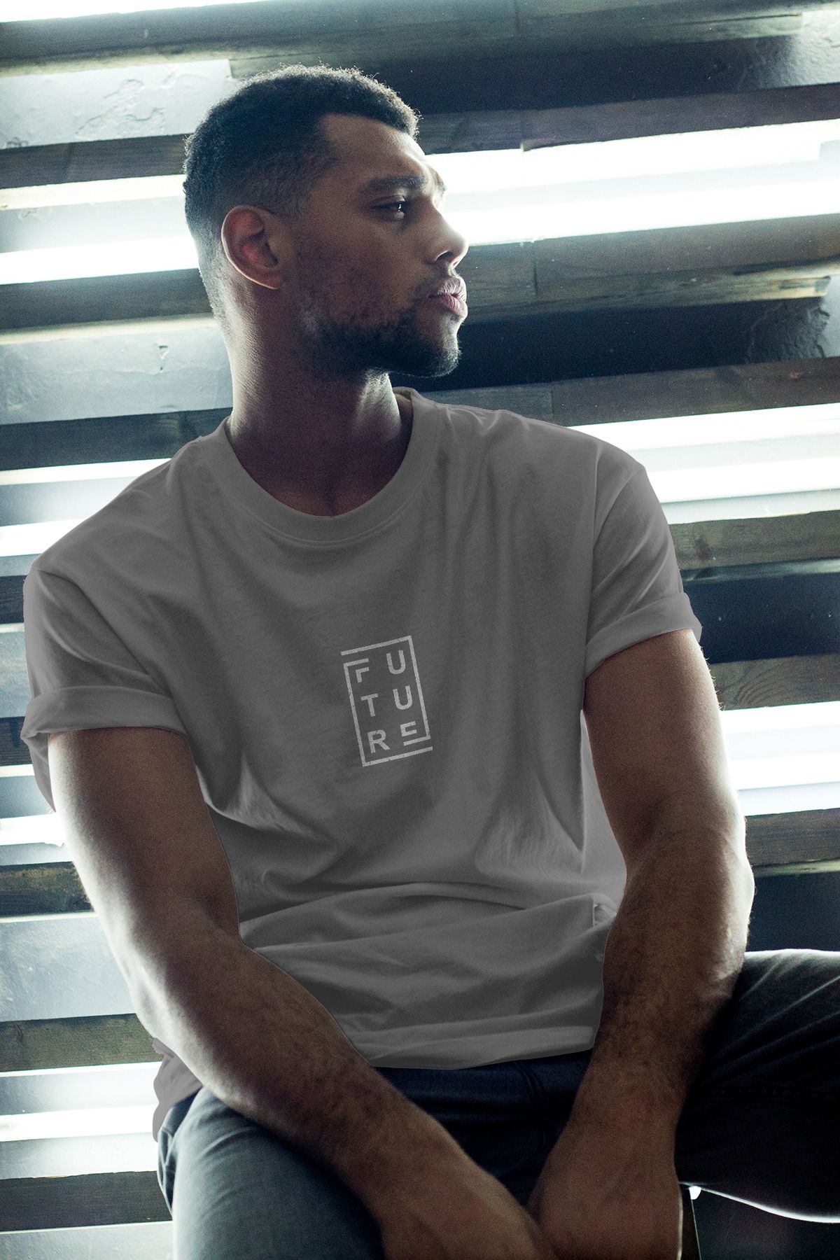 Decrift Future %100 Pamuk Erkek T-Shirt
