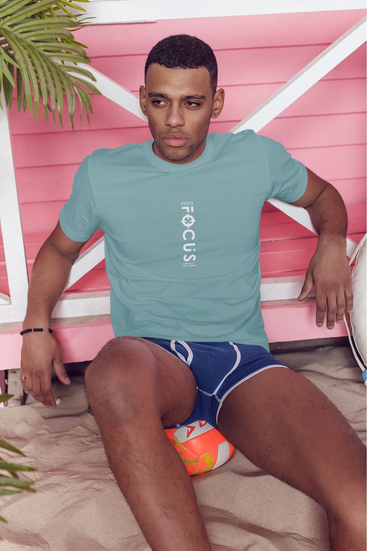 Decrift Focus %100 Pamuk Erkek T-Shirt