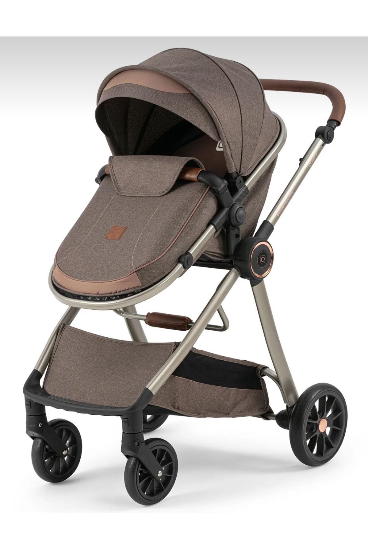 ÖYKÜ BEBEK DUNYASI 4'lü Set / Comfy Life Seyahat Sistem Bebek Arabası / Oto Koltuğu / Bebek Bakım Çantası / Yağmurluk fotoğrafı 2 (önizleme)