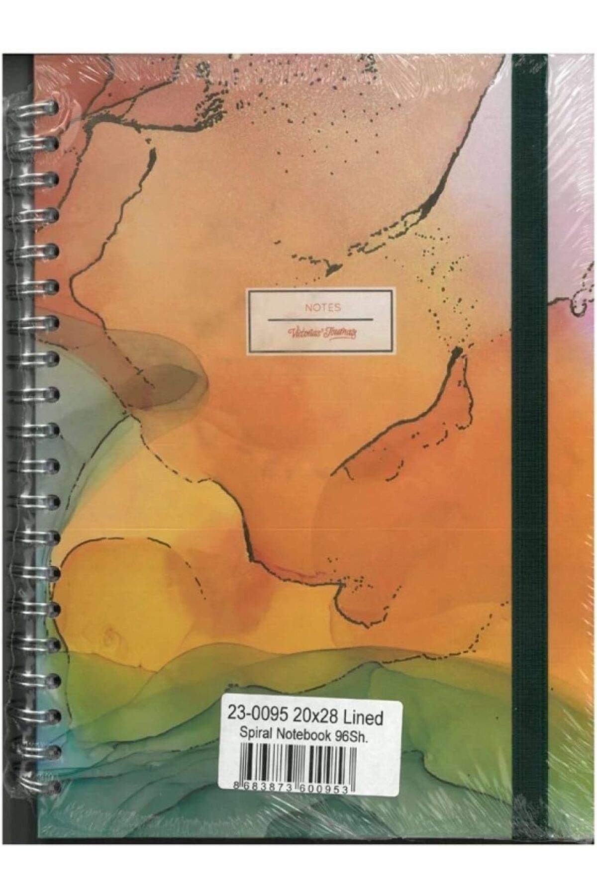 STOREMAX ELZ Notes 20x28cm Spiralli Sert Kapak 90gr. 96yp. Çizgili Defter FRNTR 1127478