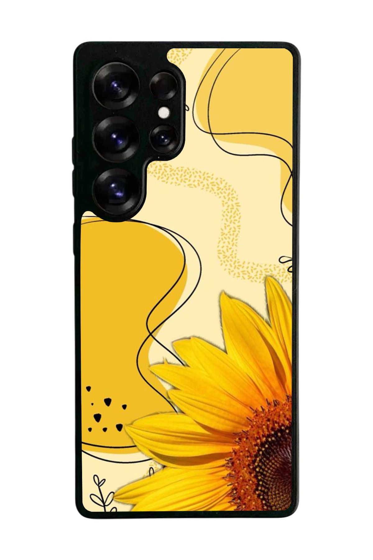BGAKSESUAR Samsung Galaxy S25 Ultra Uyumlu Siyah Kılıf – Yumuşak Silikon, Koruyucu, Şok Emici Kapak