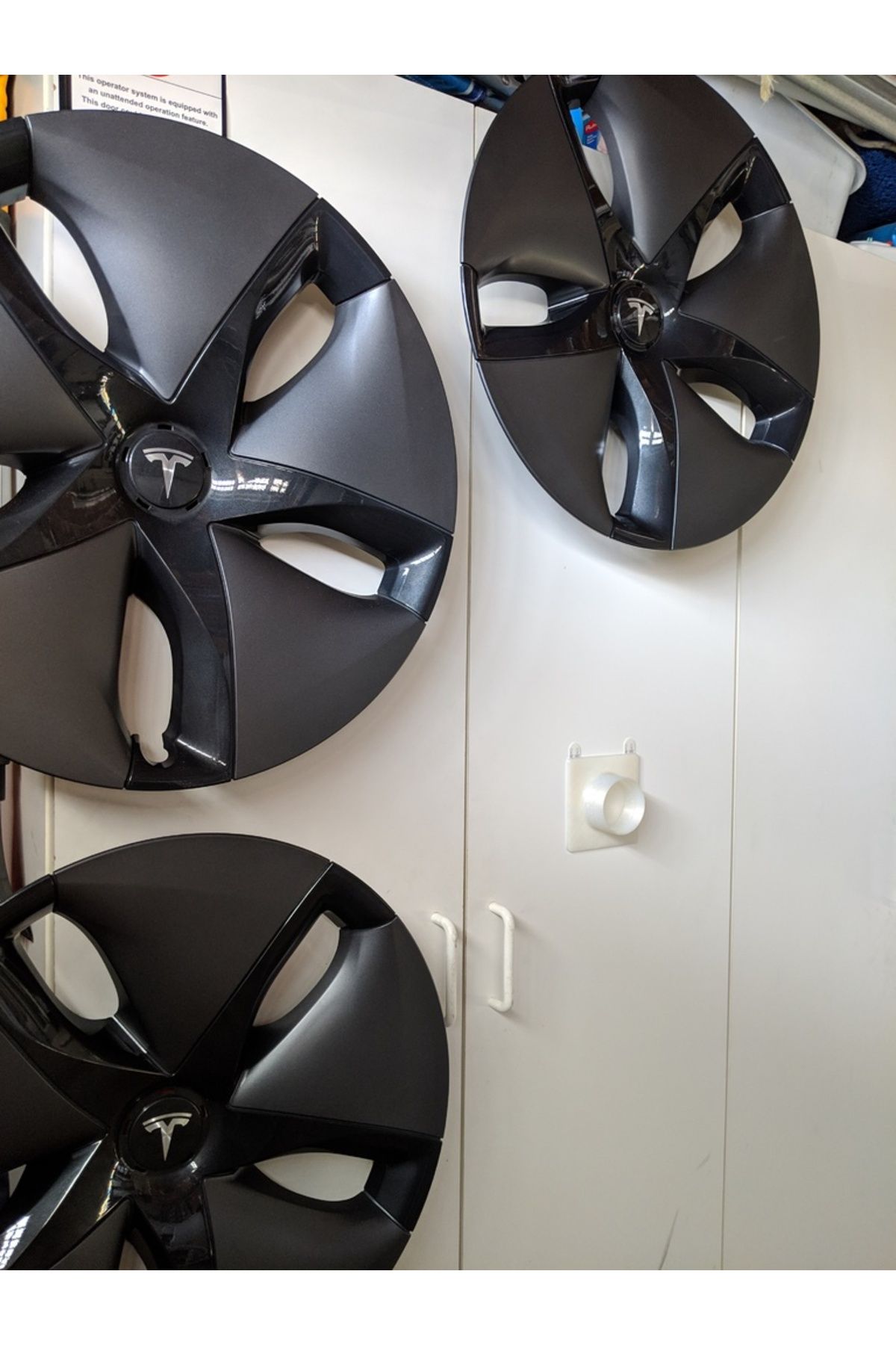 Lucest Tesla Model 3 Aero Tekerlek Kapağı Depolama Sahibi (Plastik Aparattır!!!)