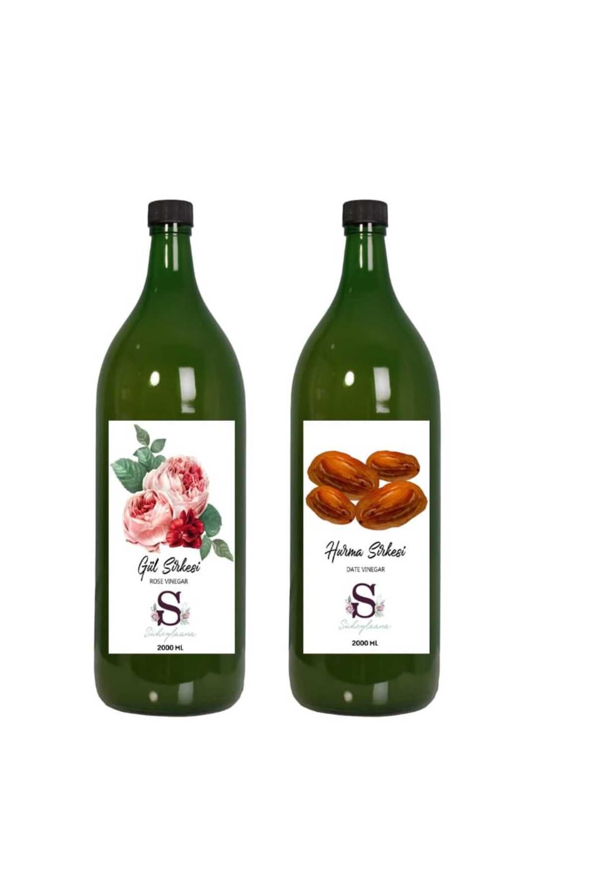 Süheylaana Doğal Gül Sirkesi 2000 Ml - Doğal Hurma Sirkesi 2000 Ml