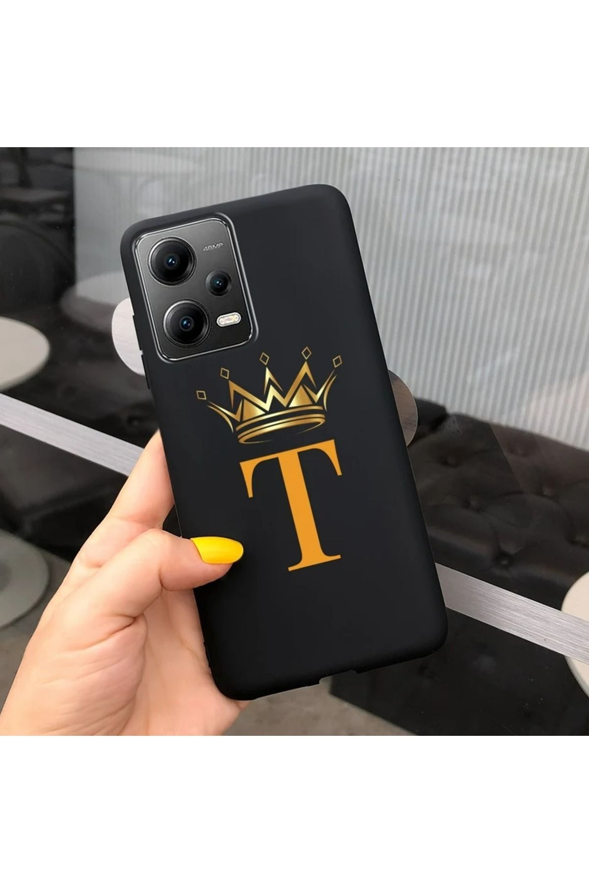 Rotaks Xiaomi Poco X5 5g Uyumlu Kılıf Silikon Esnek İsme Özel Baskılı Harf