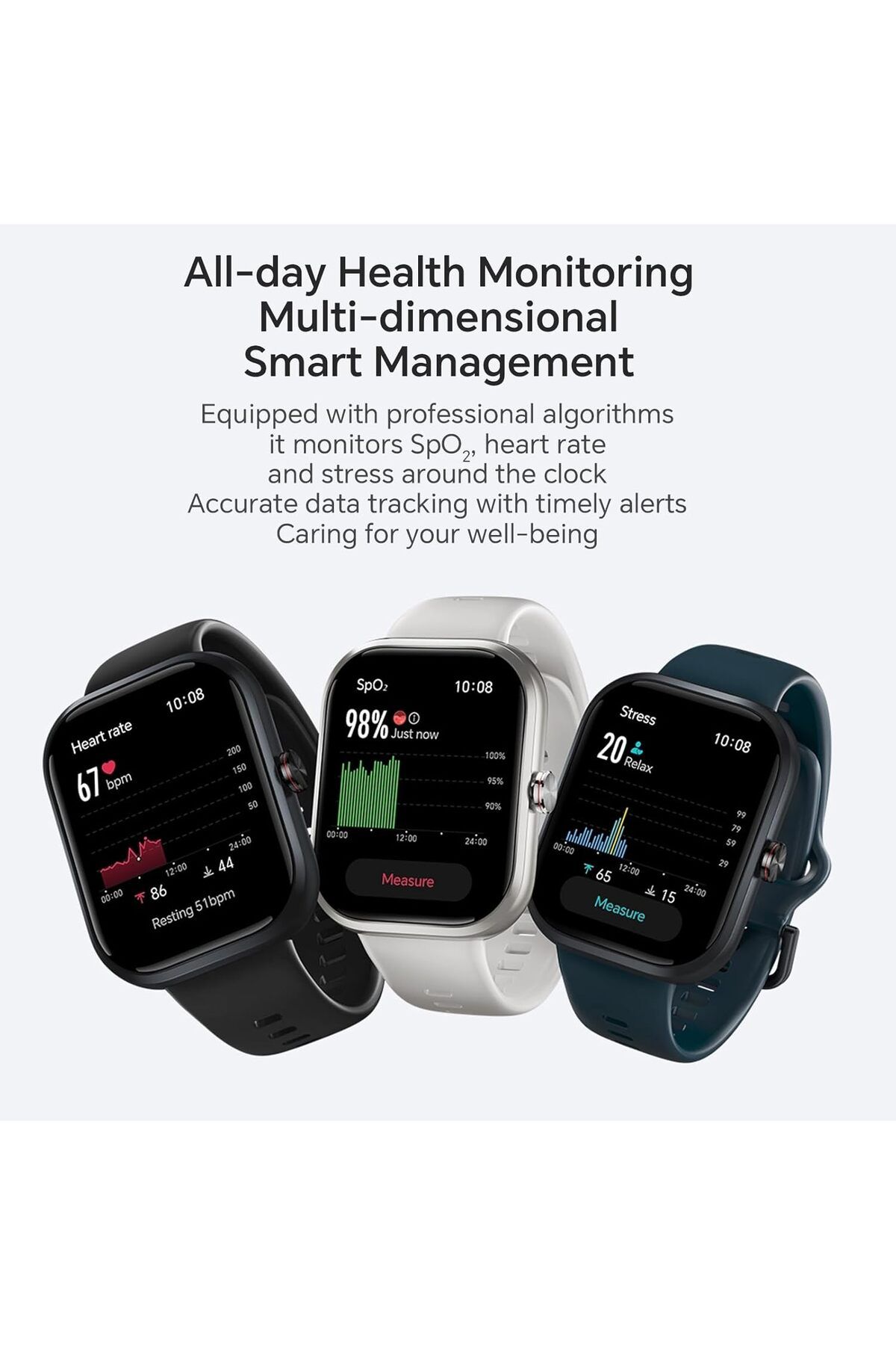HONOR-CHOICE Smart Watch, 1.95 inch AMOLED, Spo2, Bluetooth Calling, GPS, 12 Days Standby, 5ATM, Com 9