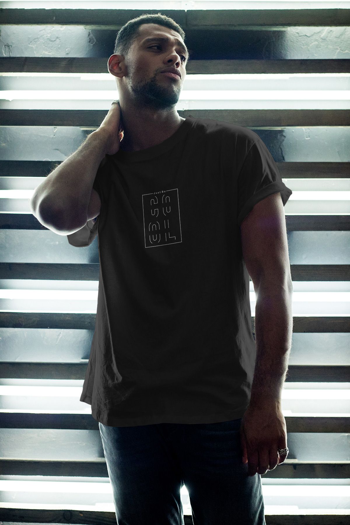 Decrift Just Be Cool %100 Pamuk Erkek T-Shirt