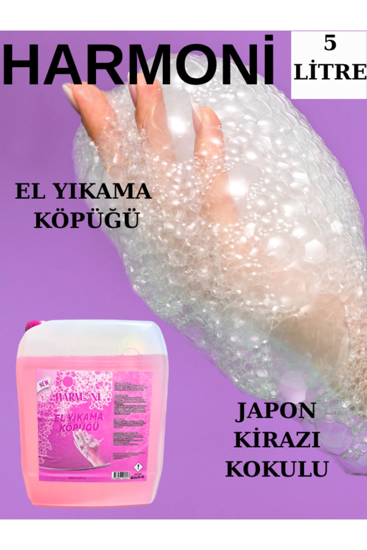 HARMONİ Sıvı El Yıkama Köpüğü 5 Litre japon kirazı