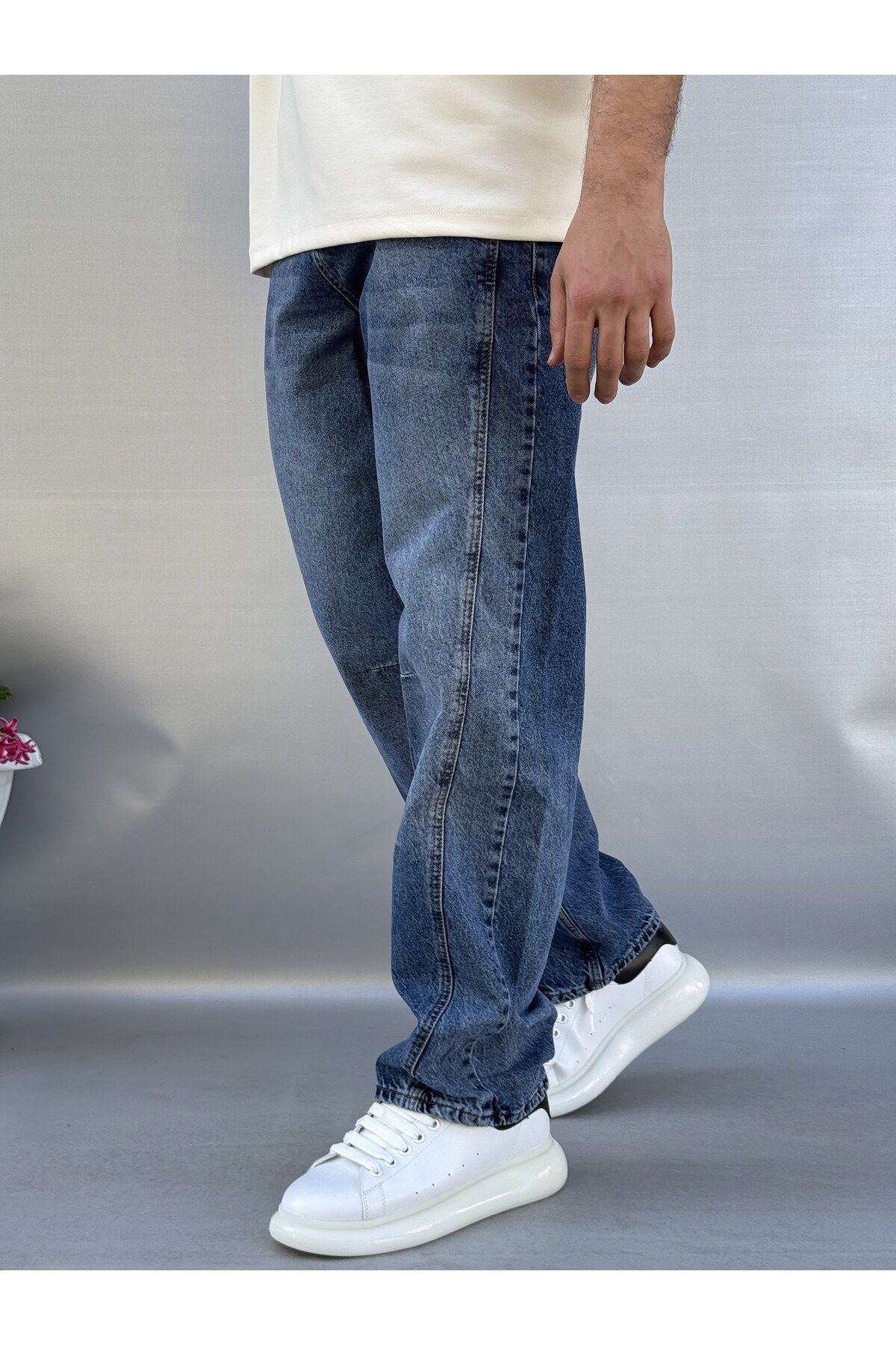 Casualmen32 Dikiş Detaylı Relax Baggy Pantolon