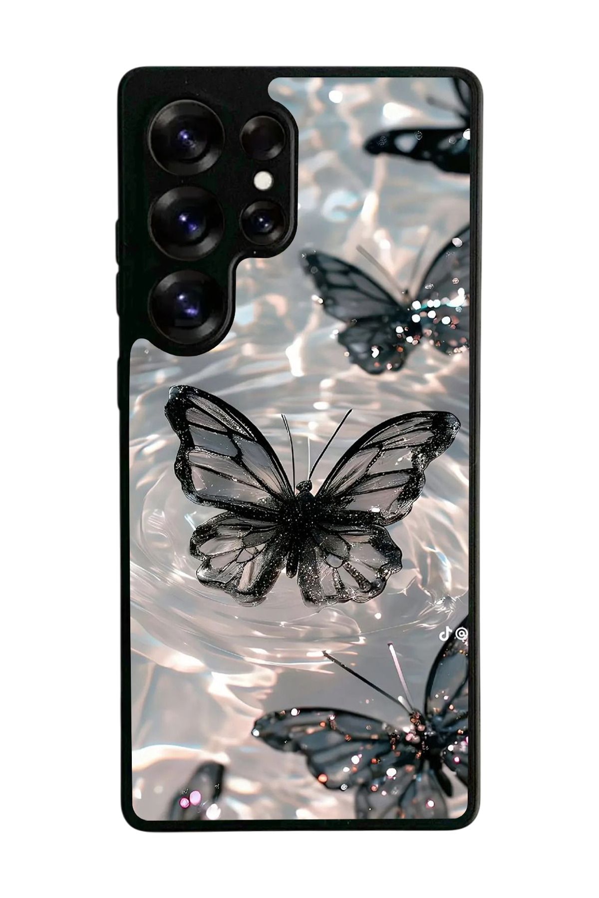 BGAKSESUAR Samsung Galaxy S25 Ultra Uyumlu Siyah Kılıf – Yumuşak Silikon, Koruyucu, Şok Emici Kapak