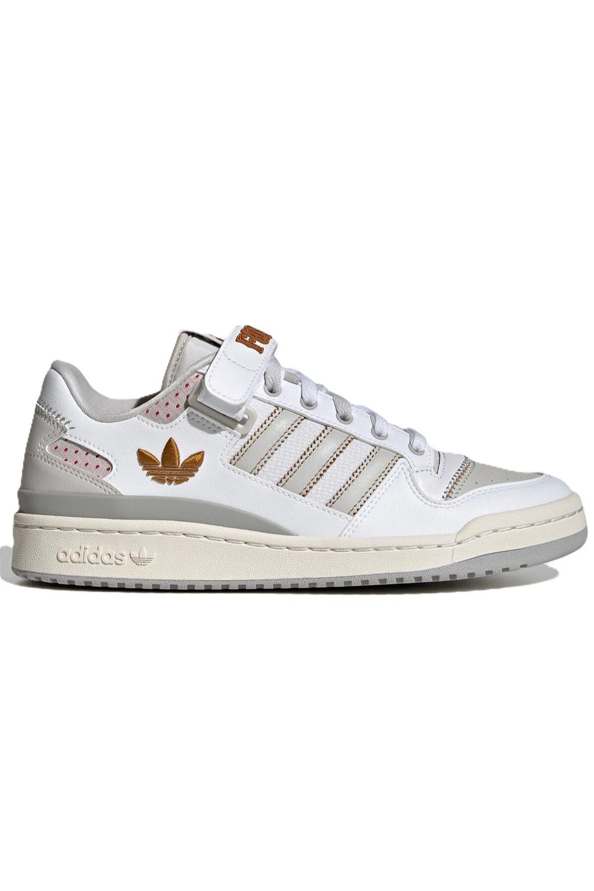 adidas Forum Low Leather Mens Sneaker White Hakiki Deri Erkek Günlük Spor Ayakkabı Beyaz