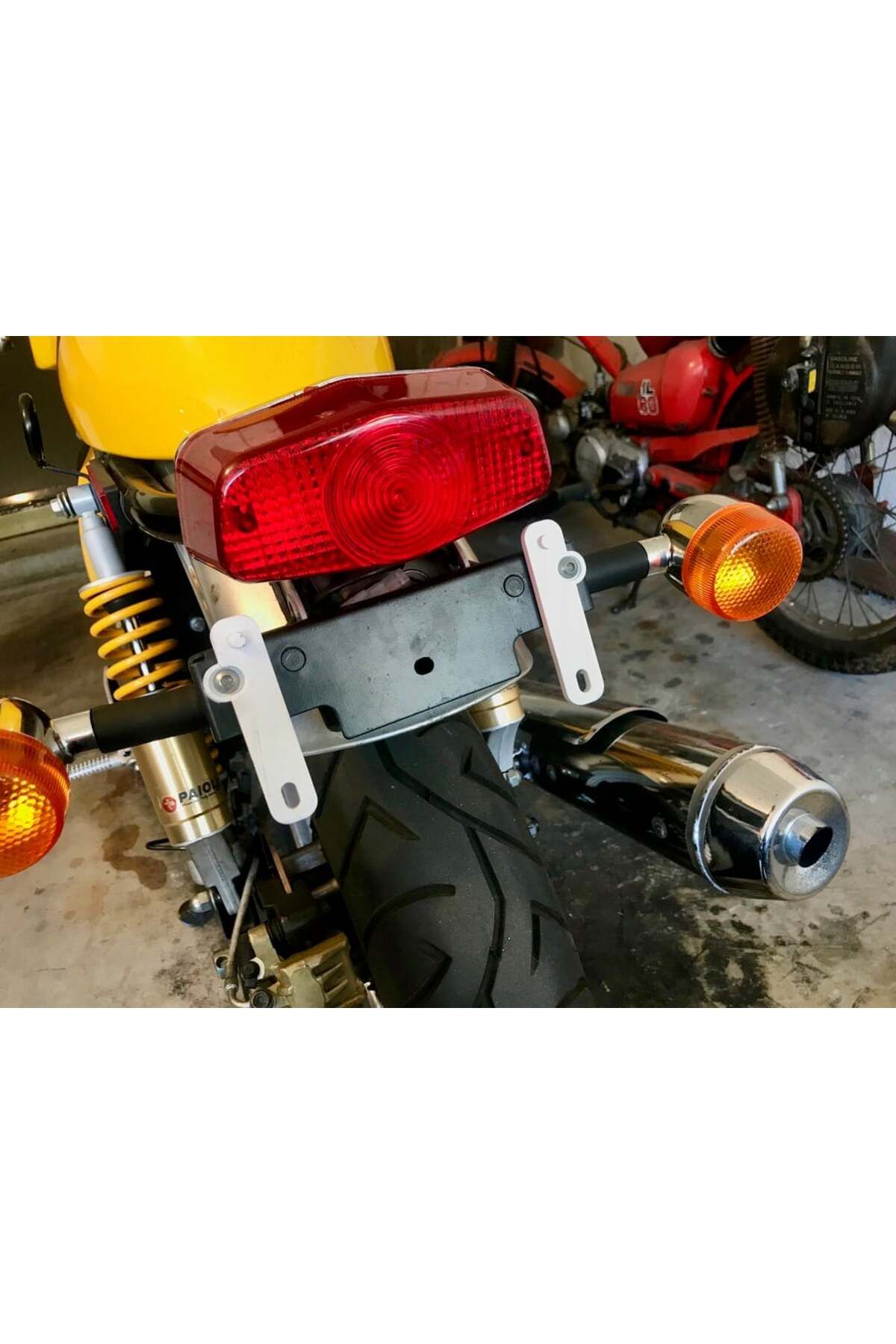 Lucest Royal Enfield GT Plaka Braketi (Plastik Aparattır!!!)