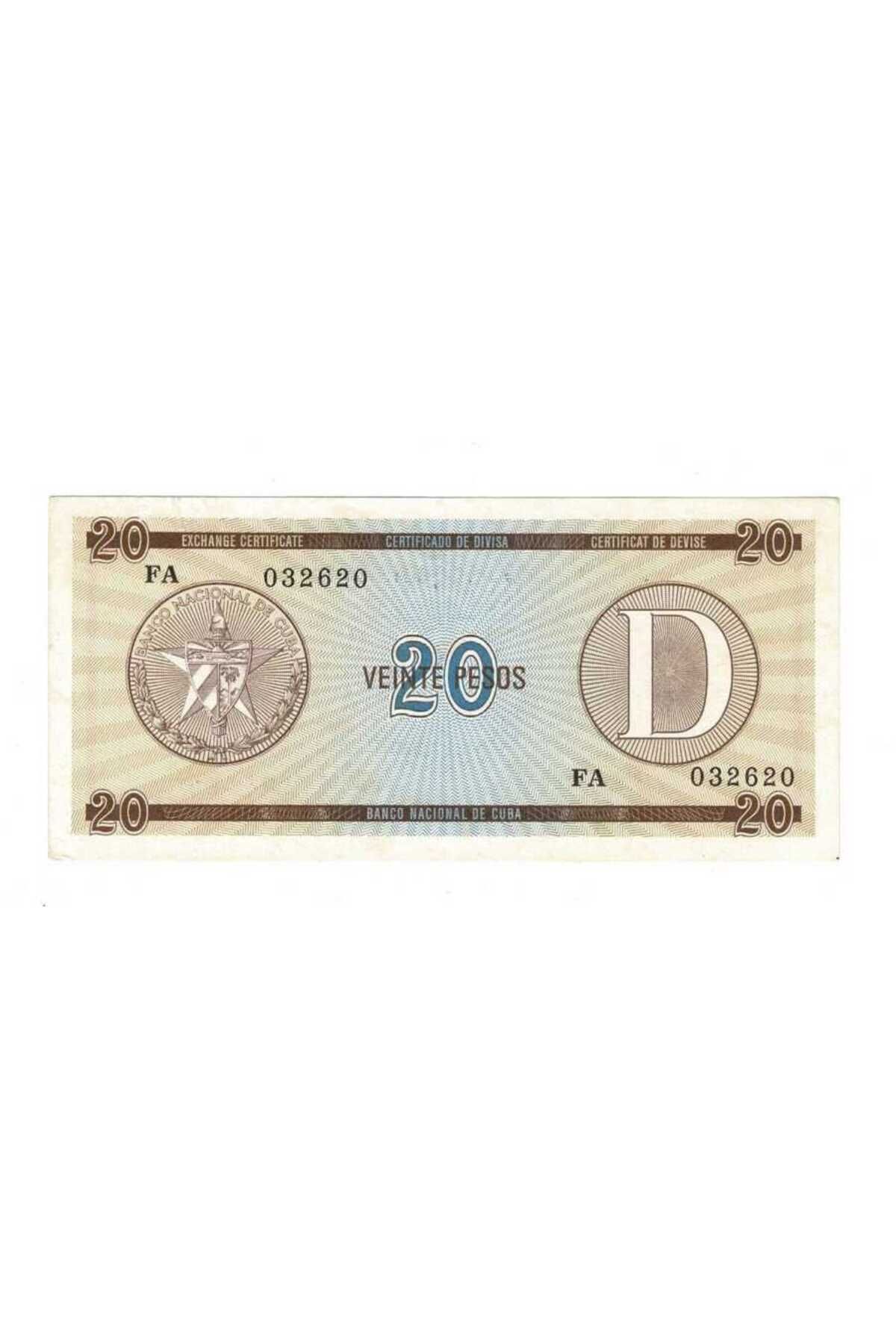 Gökçe Koleksiyon Küba 20 Pesos ÇÇT YKP7650