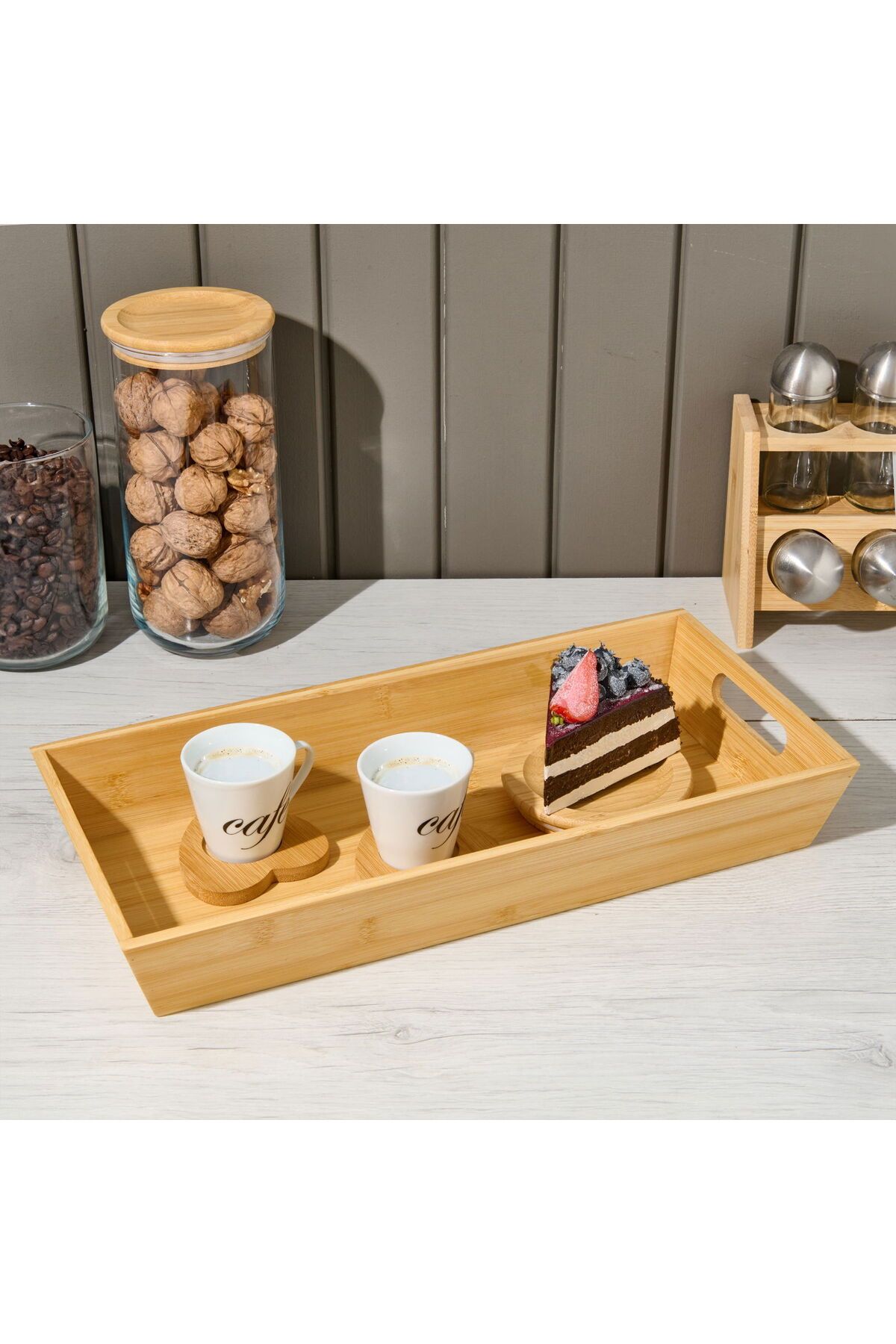 MATMEL Bambu Tepsi - 40x19,5x5,2 cm