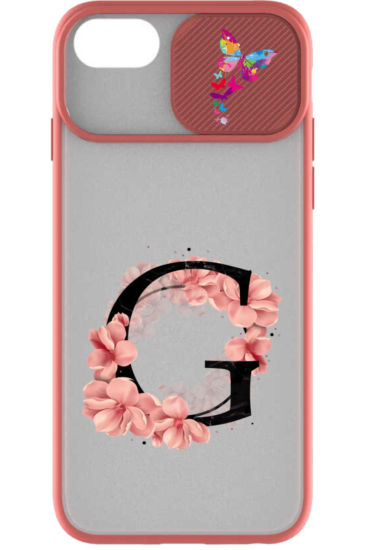 Rotaks Apple iPhone 6 Plus - 7 Plus - 8 Plus Uyumlu Kılıf Silikon Esnek Soft ve Pürüzsüz İsme Özel Baskılı