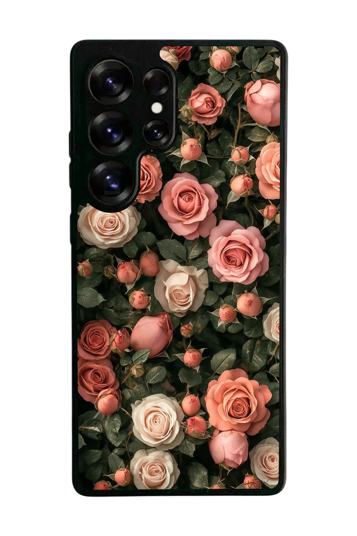 BGAKSESUAR Samsung Galaxy S25 Ultra Uyumlu Siyah Kılıf – Yumuşak Silikon, Koruyucu, Şok Emici Kapak