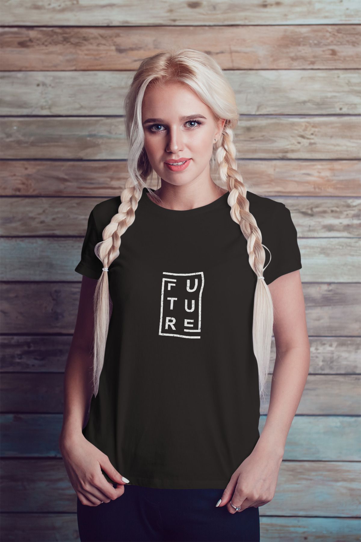 Decrift Future %100 Pamuk Kadın T-Shirt