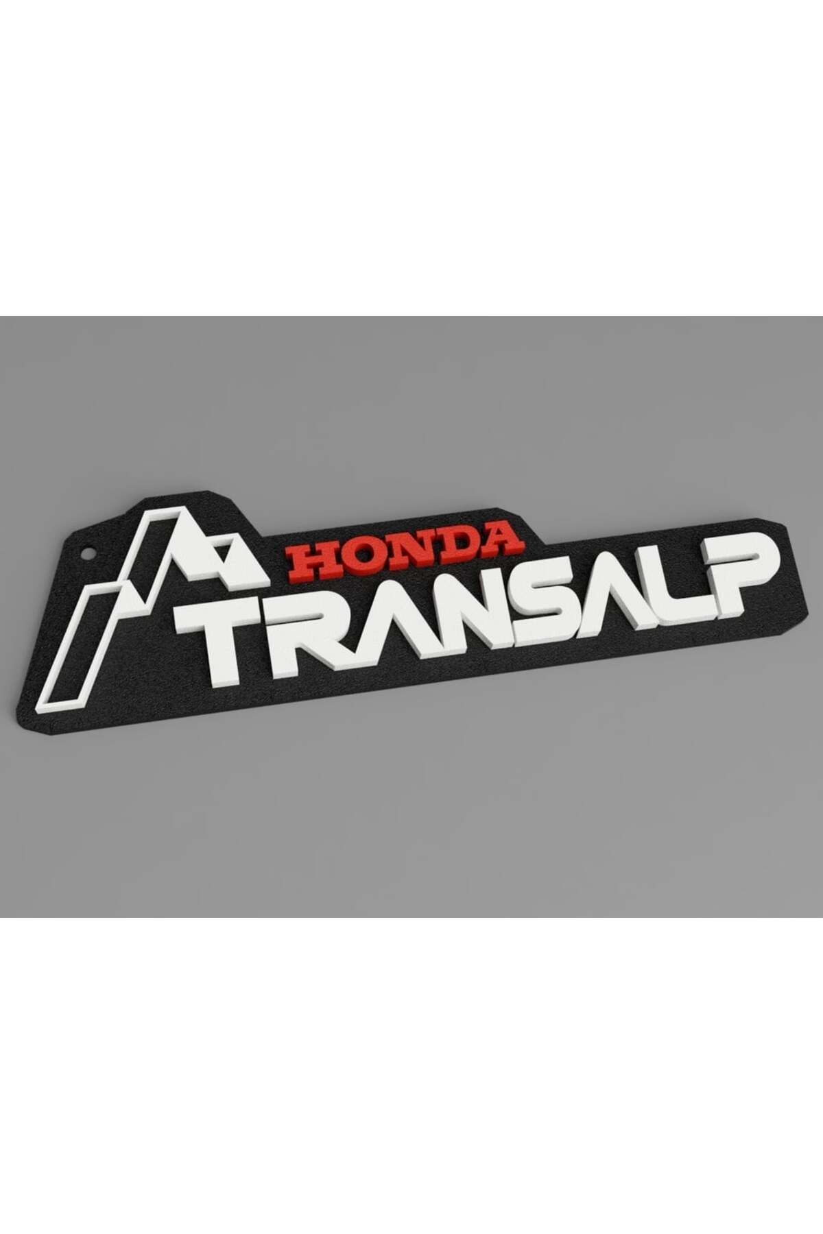 Lucest Honda Transalp Uyumlu Anahtarlık opsiyonel 2 renkli baskı (Plastik Aparattır)