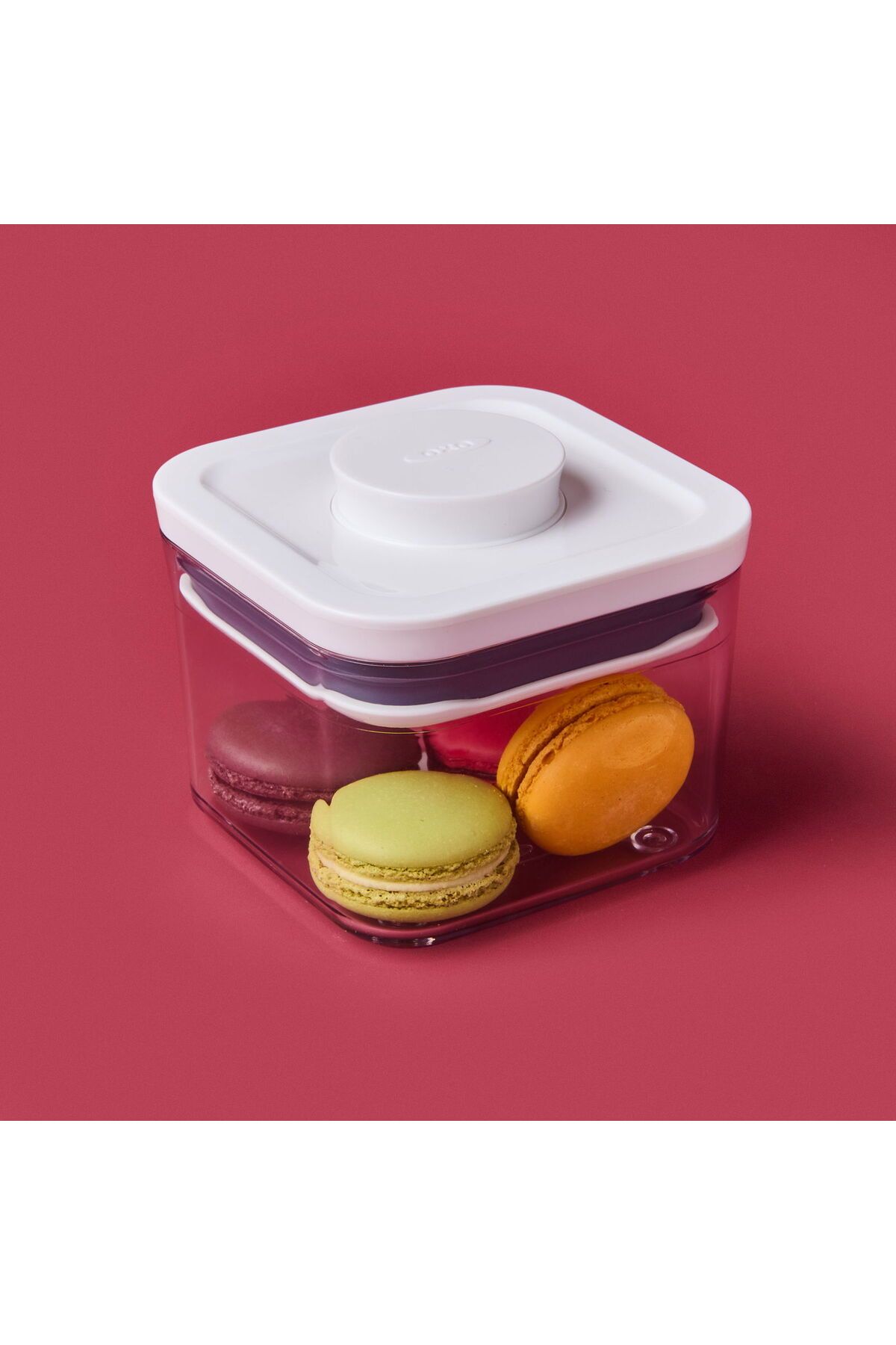 Oxo-Gg Pop Mini Size Square Storage Container - Transparent - 0.38 Lt 2