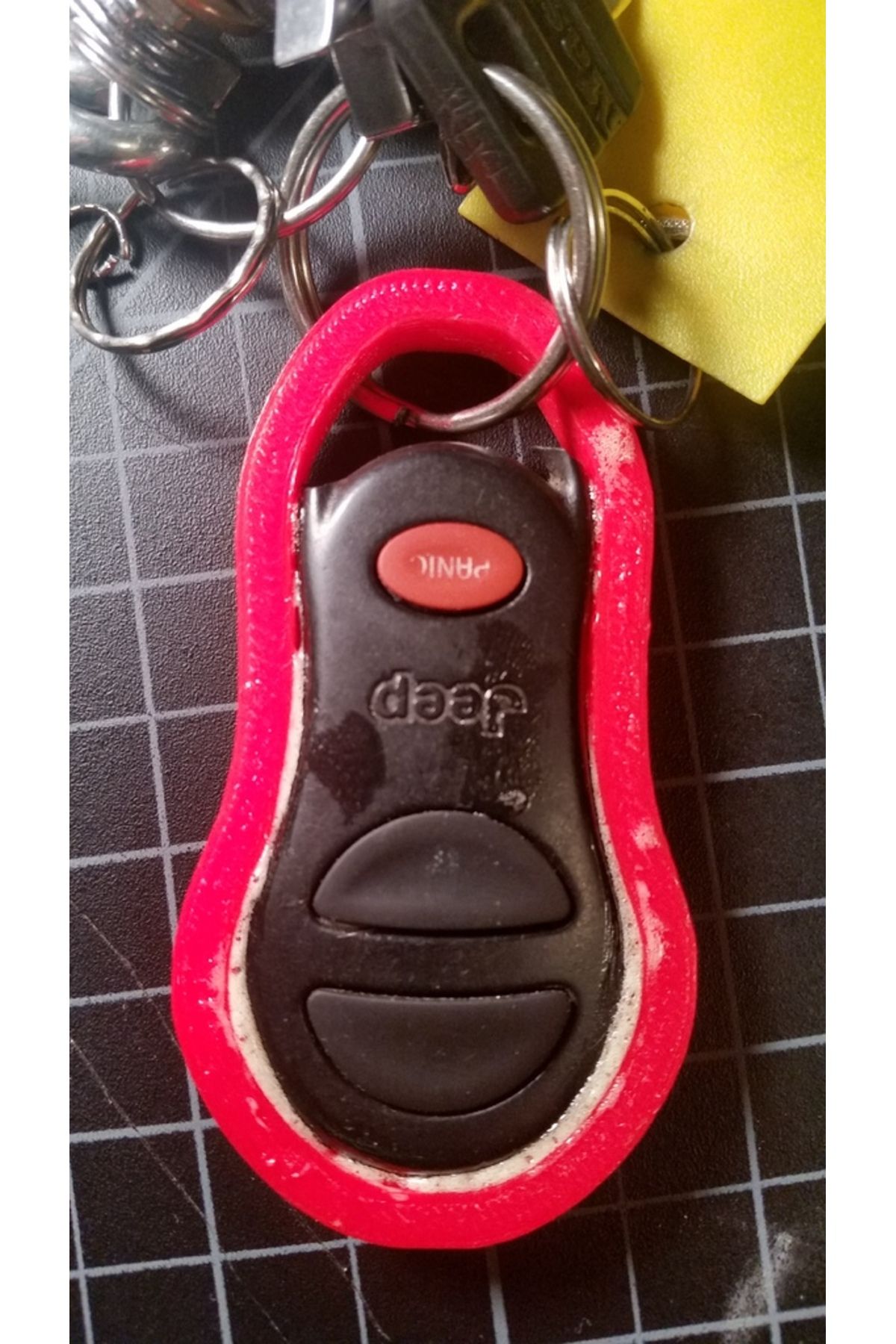 Lucest Jeep Grand Cherokee Key Fob Onarımı uyumlu  (Plastik Aparattır!!!)