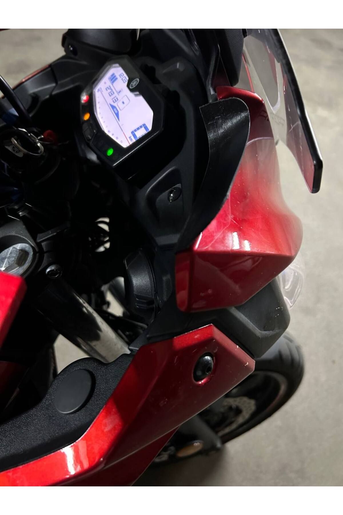 Lucest Yamaha Tracer 700 2018 Ön Hava Deflektörü (Plastik Aparattır!!!)