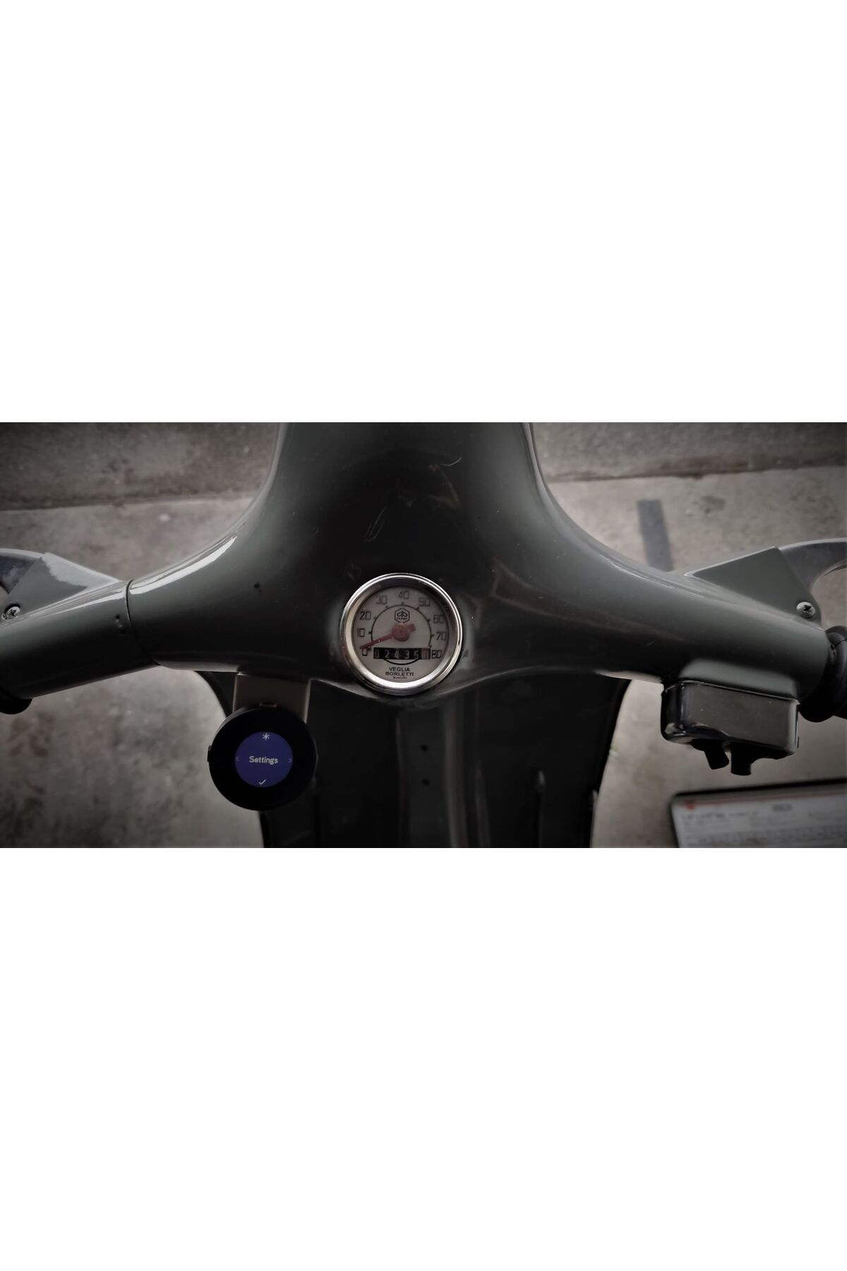 Lucest Beeline Mount Vespa Küçük Çerçeve (N50 Özel) (Plastik Aparattır!!!)