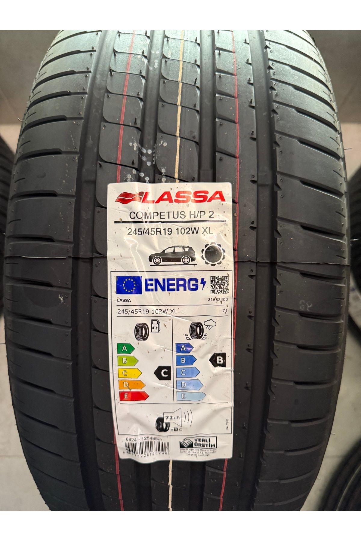 Lassa / 245/45R19 (COMPETUS H/P2) 2024 YAZ LASTİĞİ
