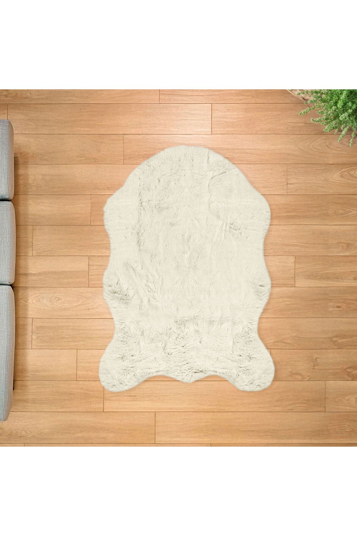 ASPARTAM Rachelle Post Halı - Ekru - 60x90 cm
