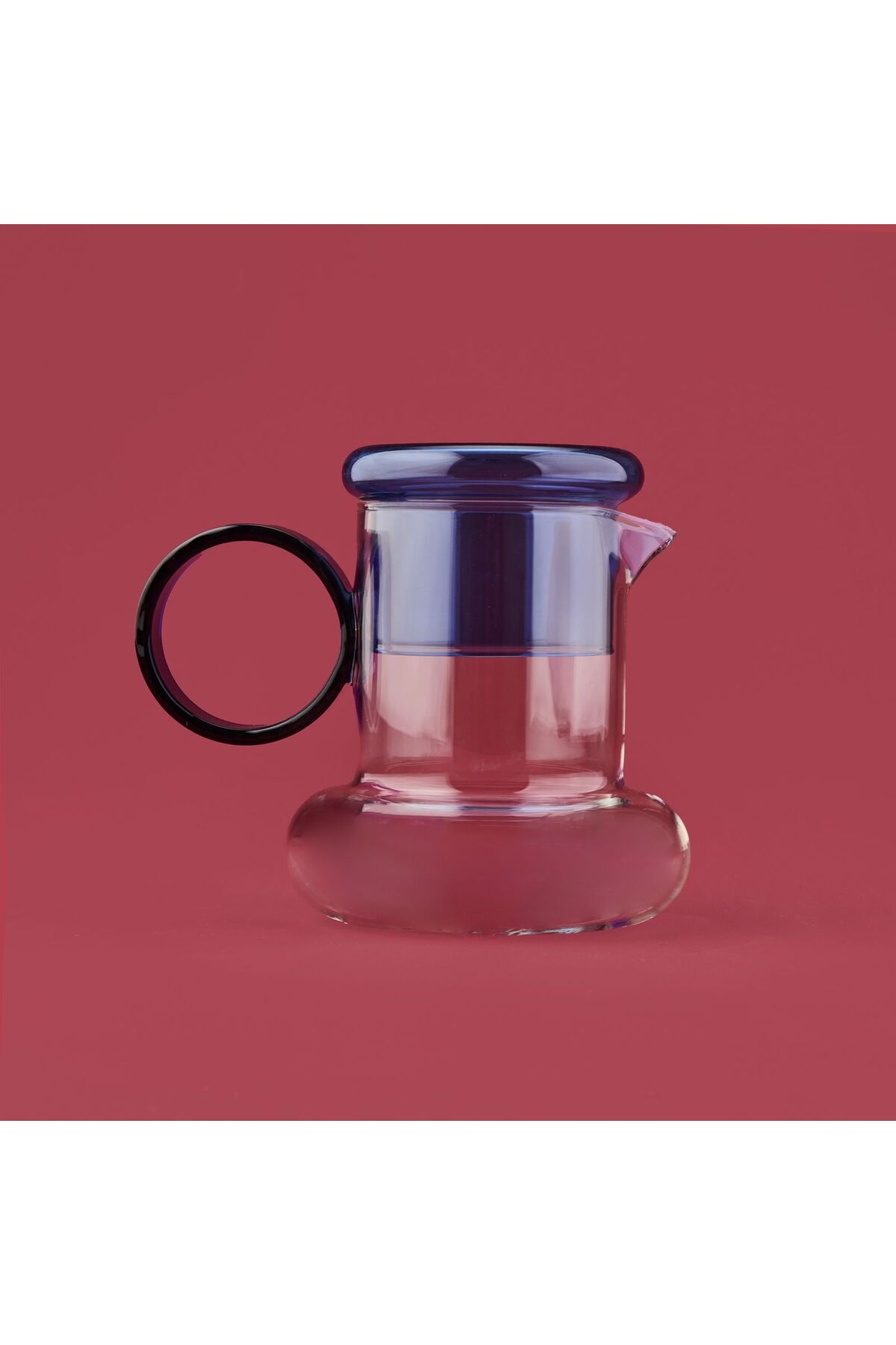 MATMEL Ring Bardaklı Cam Sürahi - - 500 ml