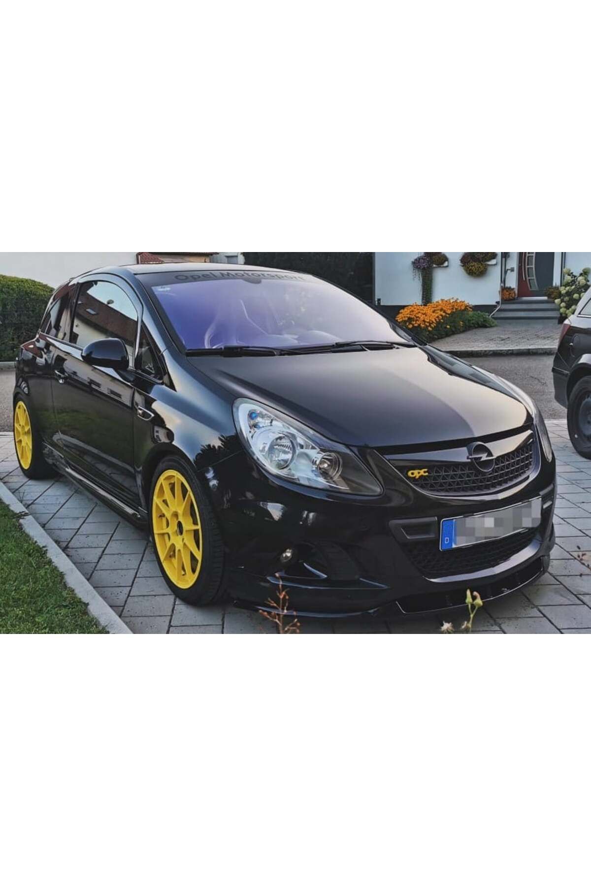 Lucest Corsa Uyumlu OPC VXR Grill Rozeti (Plastik Aparattır!!!)