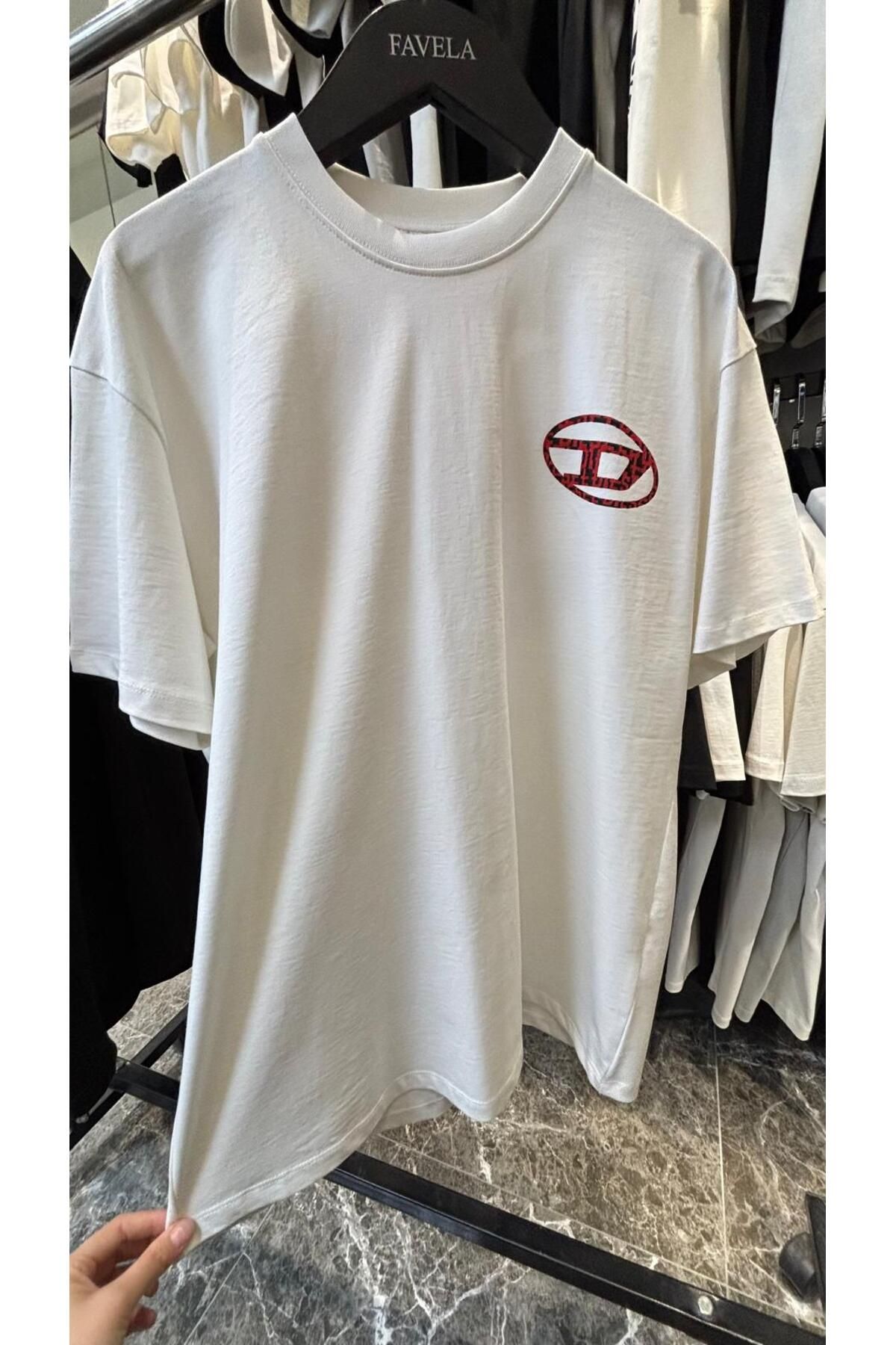 JESSE STORY Erkek - Kadın Unisex Özel "D" Baskı Tasarım T-shirt