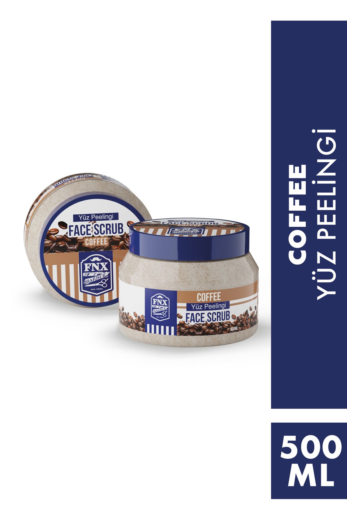 Fnx Barber Face Scrub Peeling Kahve 500 ML