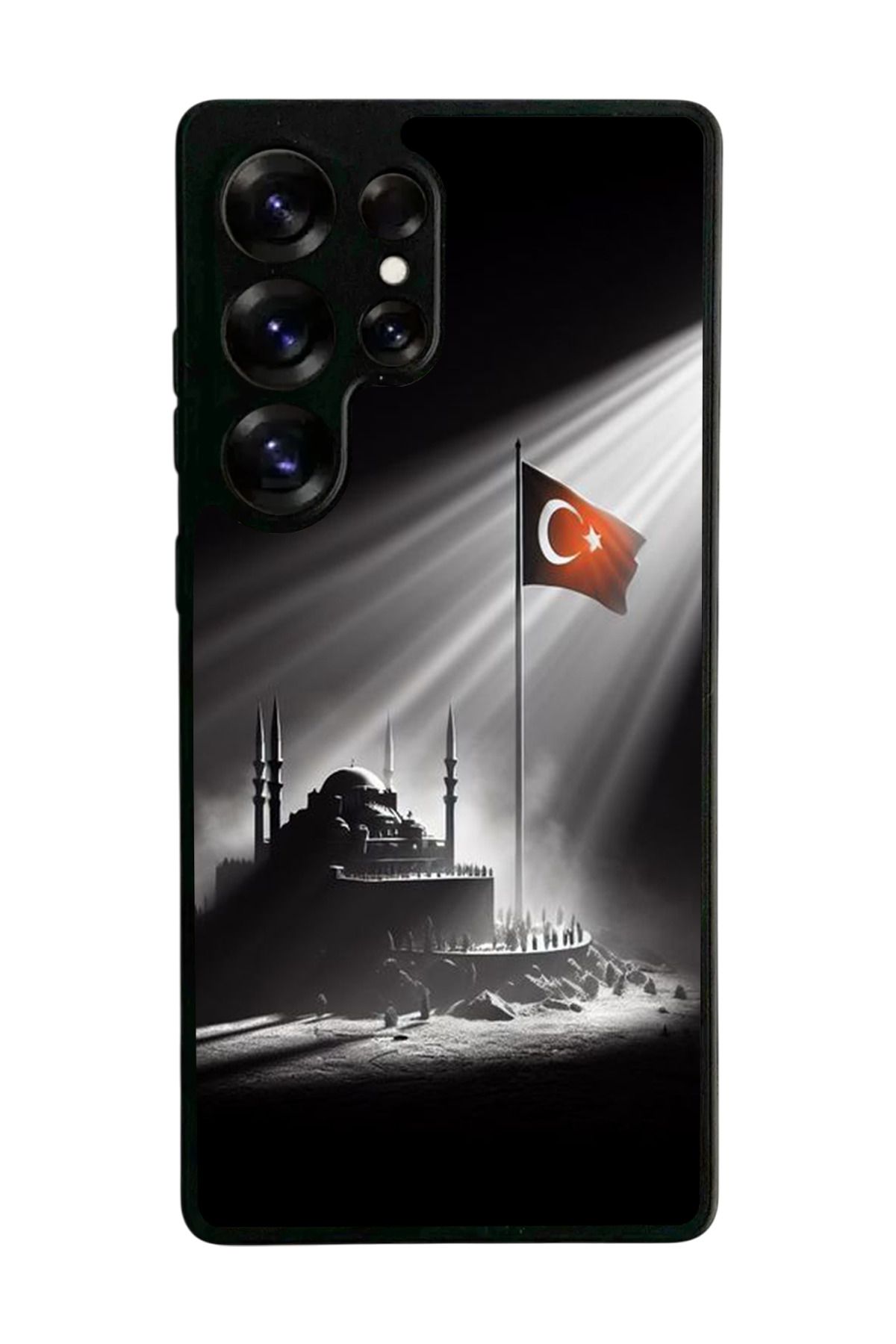BGAKSESUAR Samsung Galaxy S25 Ultra Uyumlu Siyah Kılıf – Yumuşak Silikon, Koruyucu, Şok Emici Kapak
