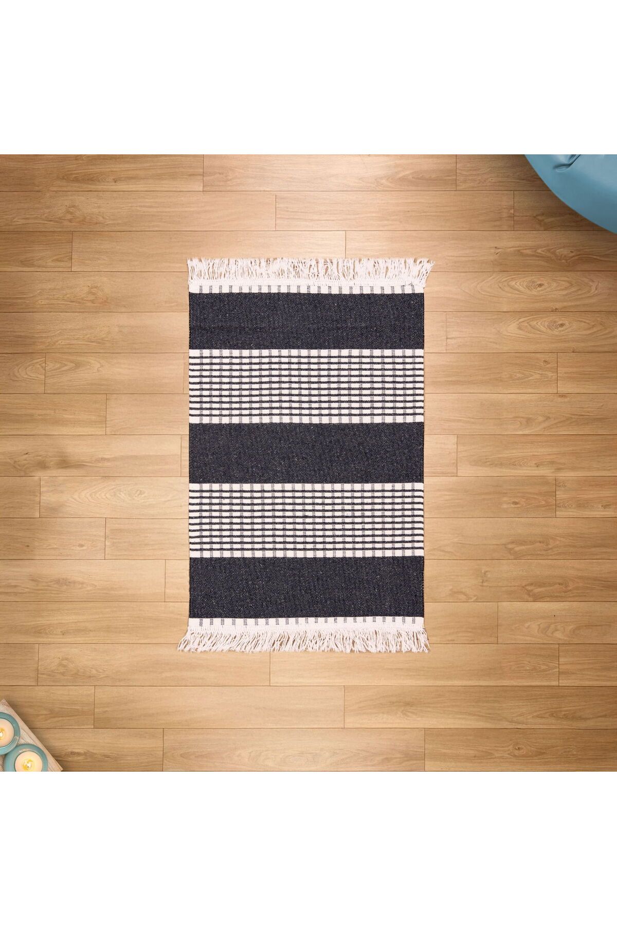 ASPARTAM Amari Çift Taraflı Mutfak Halısı - Ekru - 60x90 cm