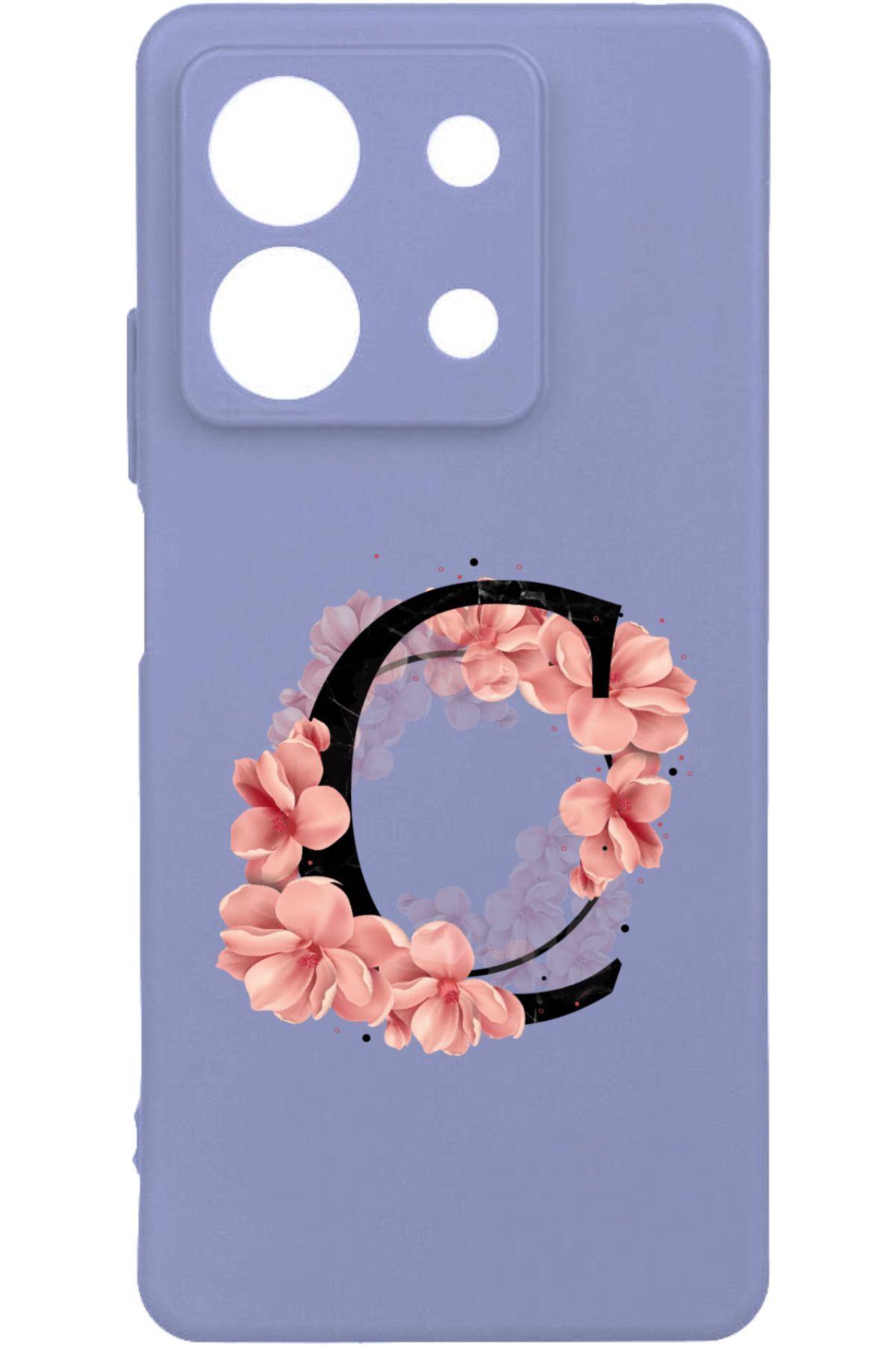 Rotaks Xiaomi Redmi Note 13 4G Uyumlu Kılıf Silikon Esnek İsme Özel Baskılı