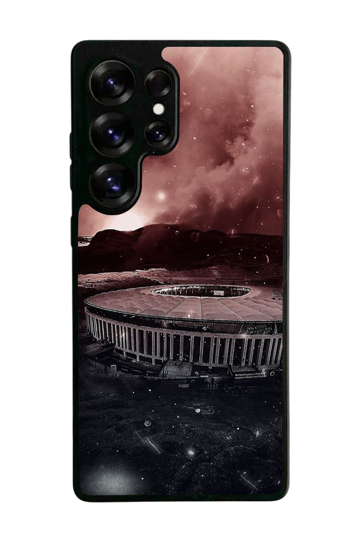 BGAKSESUAR Samsung Galaxy S25 Ultra Uyumlu Siyah Kılıf – Yumuşak Silikon, Koruyucu, Şok Emici Kapak
