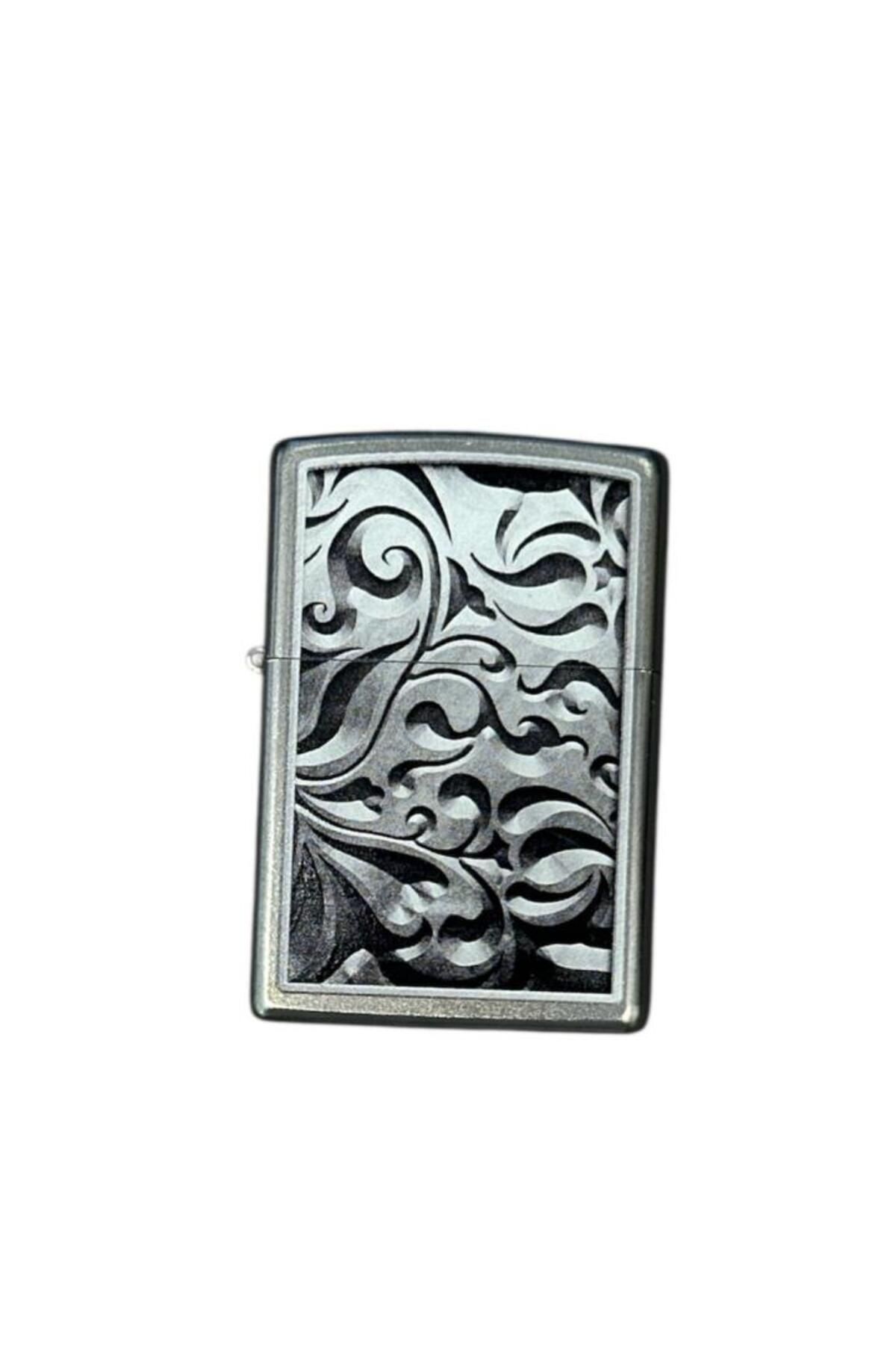 Zippo FLORAL METAL 205 (1) Çakmak