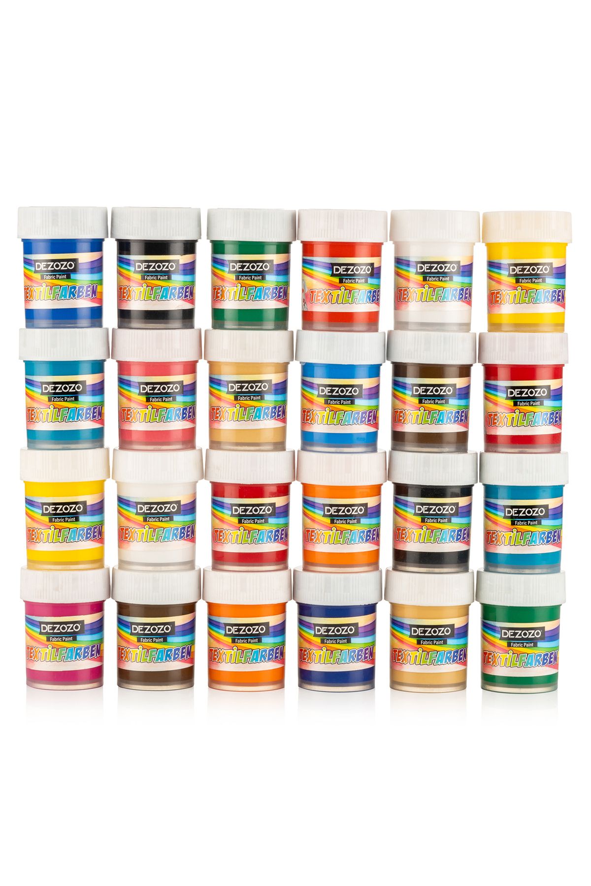 DEZOZO Kumaş Boyası 24 Renk x 25ml.