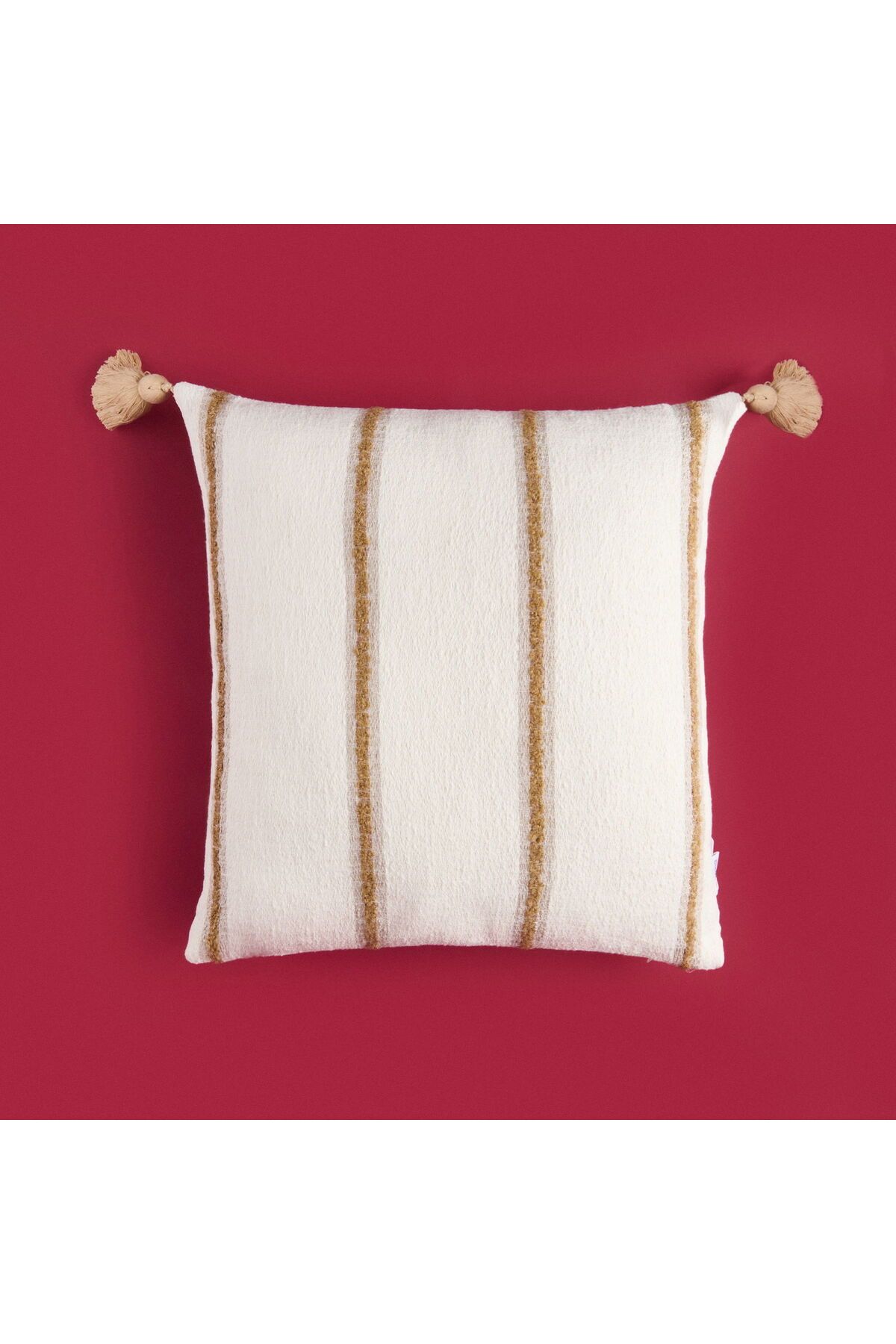 ASPARTAM Palm Breeze Adis Kırlent - Ekru - 45x45 cm