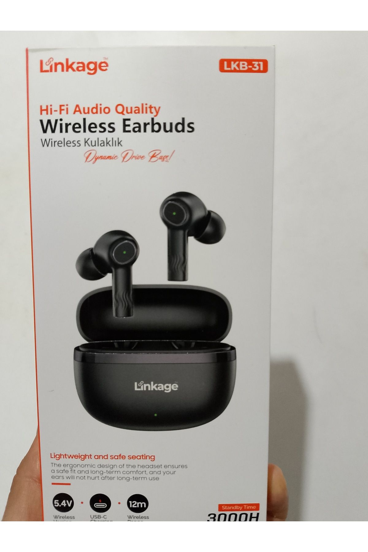 Aydoganticaret44 Lkb31 Bluetooth kulaklık 3000 saat