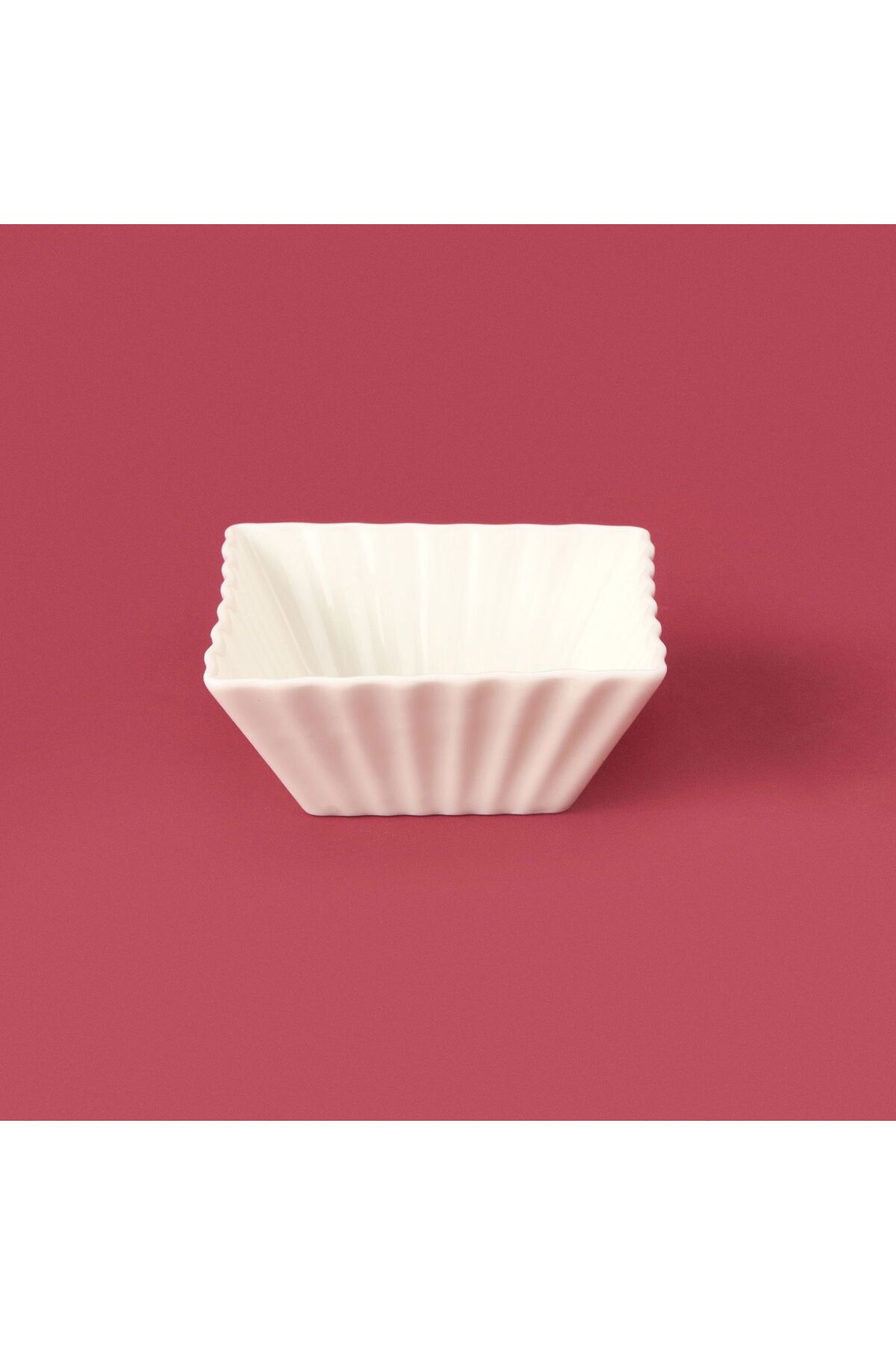 MATMEL Kare Sütun Sosluk - Beyaz - 7 cm