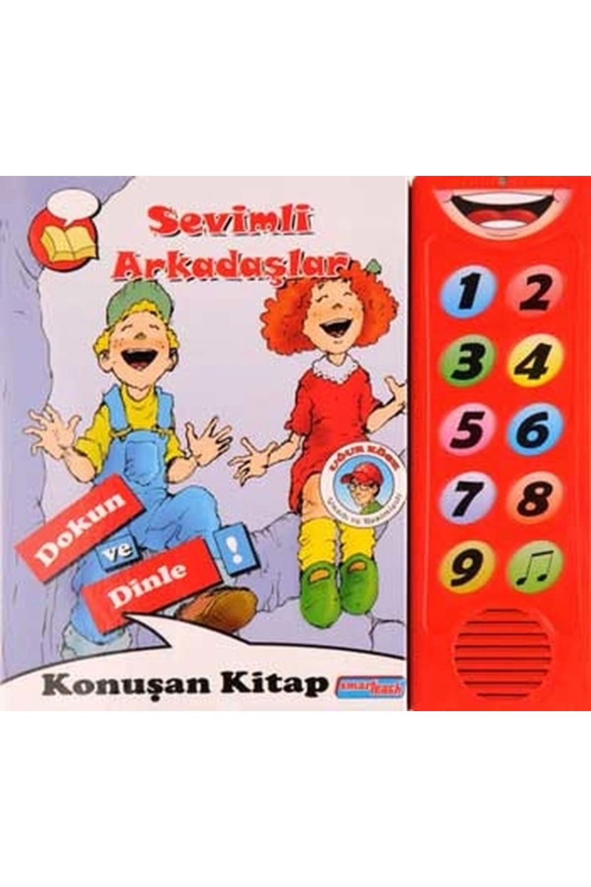 Smarteach Yayınları Sevimli Arkadaşlar Dokun ve Dinle Konuşan Kitap
