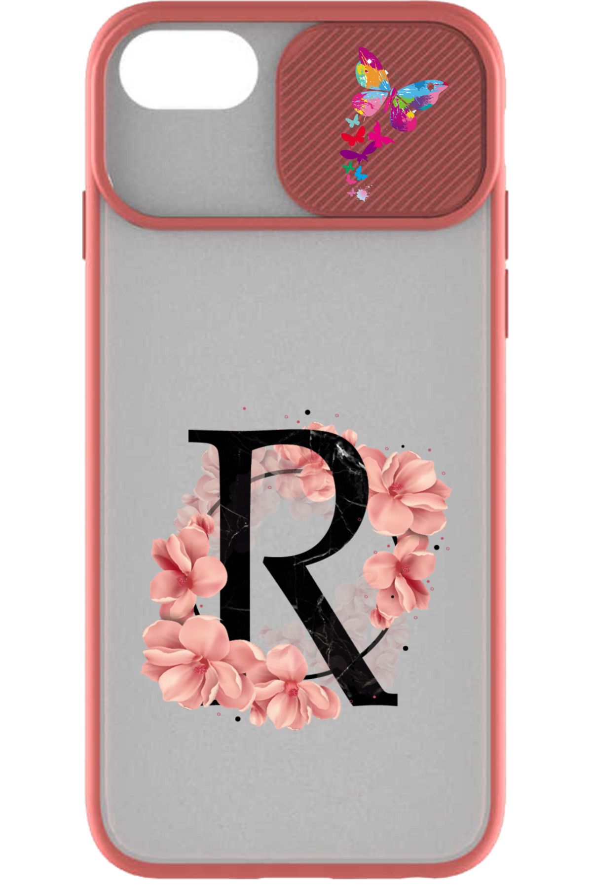 Rotaks Apple iPhone 6 Plus - 7 Plus - 8 Plus Uyumlu Kılıf Silikon Esnek Soft ve Pürüzsüz İsme Özel Baskılı
