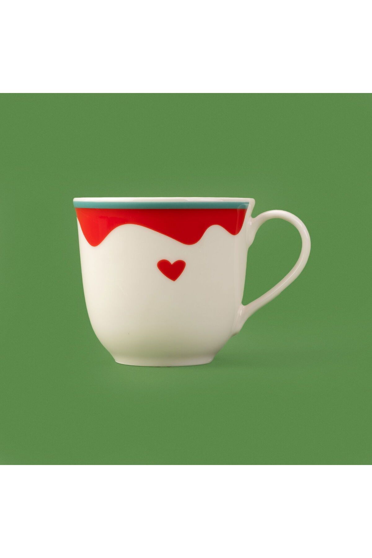 MATMEL Granny Kupa - Kırmızı / Yeşil - 290 ml